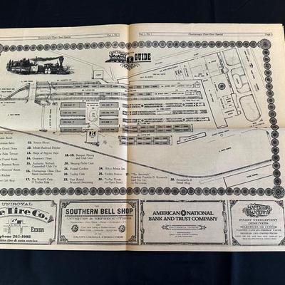 Lot of Train Centered Items including Vol. 1 No.1 of the Chattanooga Choo Choo Special