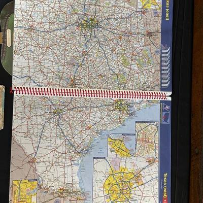 Lot of Vintage Maps & Trip Souvenirs