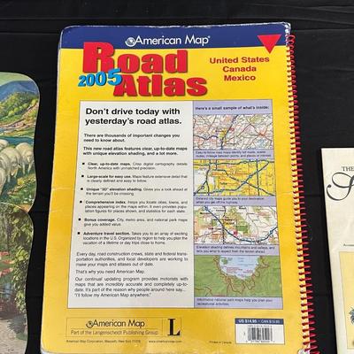 Lot of Vintage Maps & Trip Souvenirs