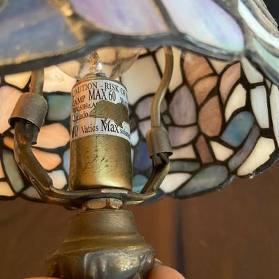 ‘Tiffany Style’ Lamp and Lantern (D-BM)