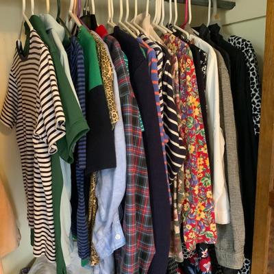 Lot of Ladies Colorful Clothing Sizes S-L