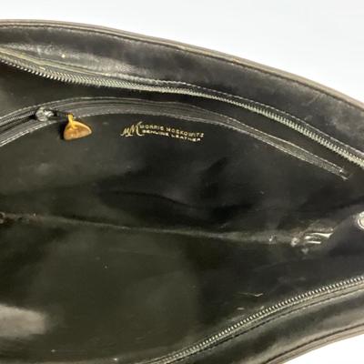 567 MORRIS MOSKOWITZ Black Clutch Bag