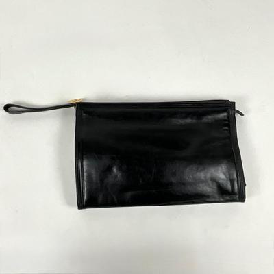 567 MORRIS MOSKOWITZ Black Clutch Bag