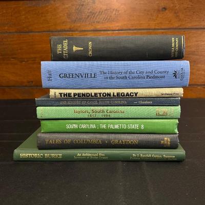 Lot of Vintage Books on The History and Cities if South Carolina