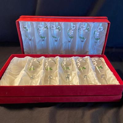 Baccarat and Perrier-Jouet Champagne Flutes (D-BM)