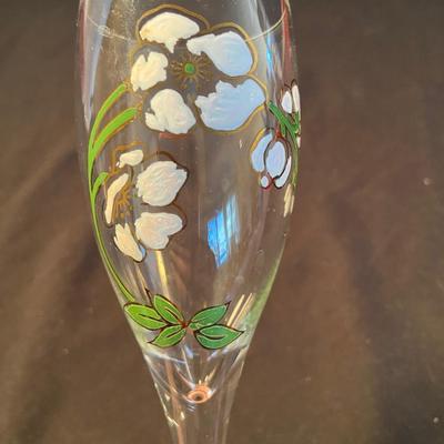 Baccarat and Perrier-Jouet Champagne Flutes (D-BM)