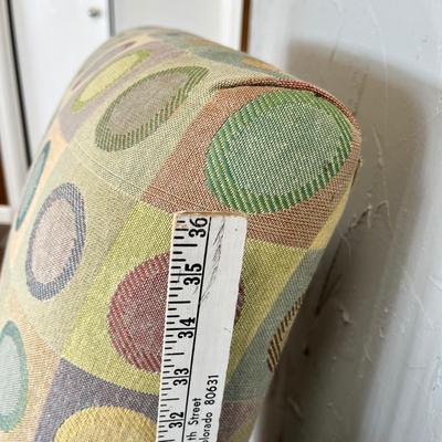 Lot 118 MCM Retro chair w/ pillows