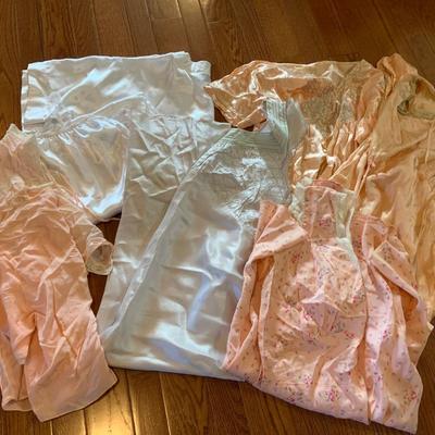 Lot of Ladies Silk Pajamas. Small to Medium