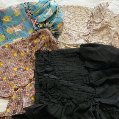 Lot of 4 Ladies Sun bonnets Vintage