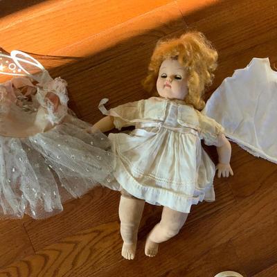 Lot of Vintage Doll and Costume