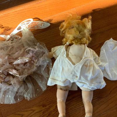 Lot of Vintage Doll and Costume