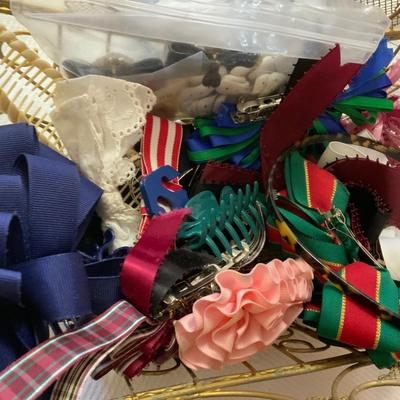 Lot of Hot Rollers and Hair Accessories