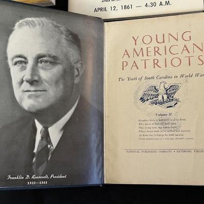 Lot of Vintage and Modern Books on South Carolina History, included WWII & The Civil War