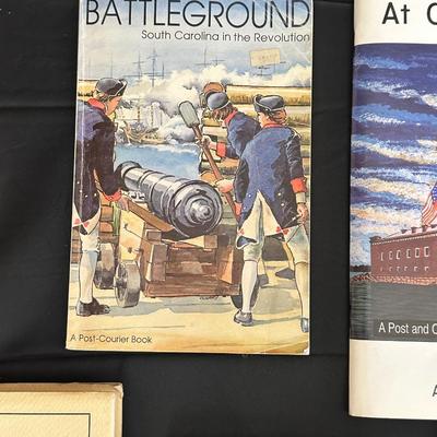 Lot of Vintage and Modern Books on South Carolina History, included WWII & The Civil War