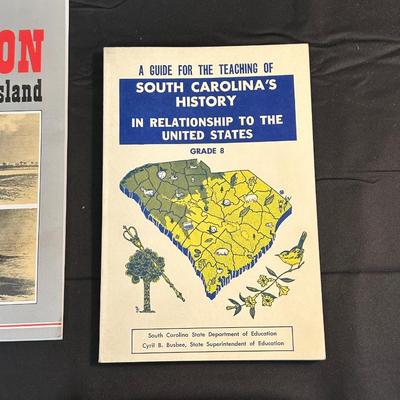 Lot of Vintage and Modern Books on South Carolina History, included WWII & The Civil War