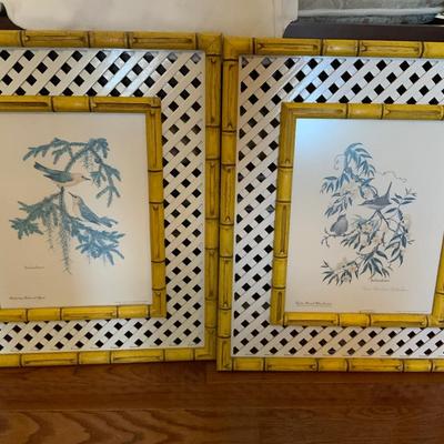Lot of 2 Anne Worsham Richardson 1969 Prints. 1 Signed by Artist