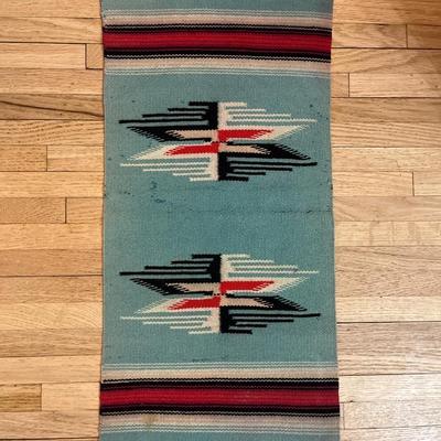 28.5” x 13,5” Native American Rug