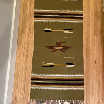 38”x19” Native American Rug