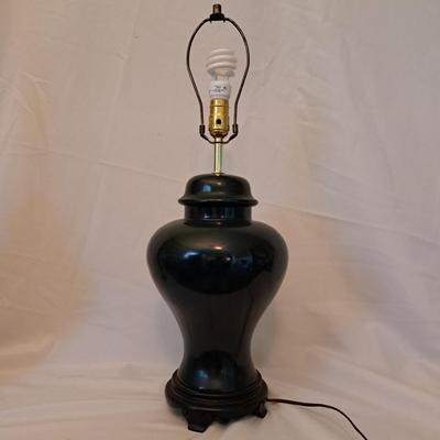 Lot of Temple Jar-Style Ceramic Table Lamps (BD-SD)