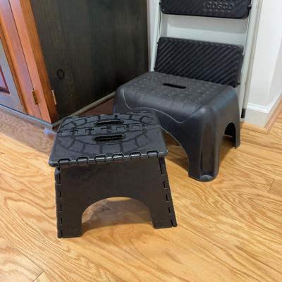 1100 Set of Three Step Stools