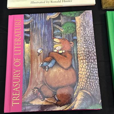 Lot of Modern Children’s Books including Treasury of Literature!