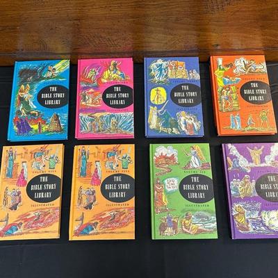 Vintage 1960’s The Bible Story Library Illustrated Book Set