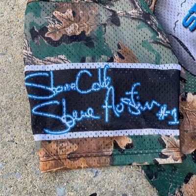LOT 251 B: Stone Cold Steve Austin 3:16th Division Camouflage Jersey