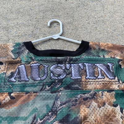 LOT 251 B: Stone Cold Steve Austin 3:16th Division Camouflage Jersey