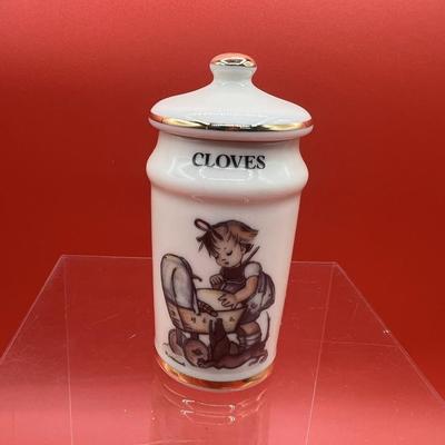 Hummel Spice Jar Collection and Rack
