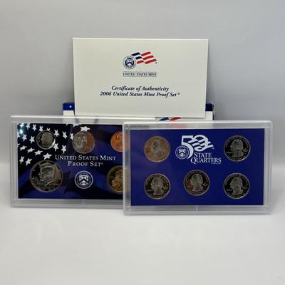 LOT 244: United States Mint Proof Set 2004 - 2008