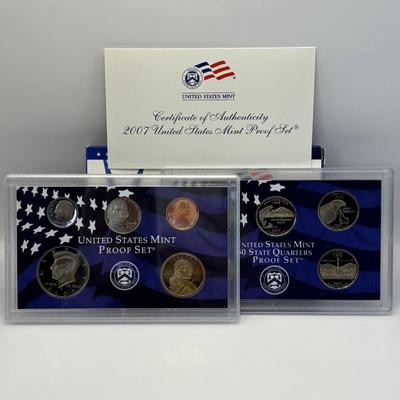 LOT 244: United States Mint Proof Set 2004 - 2008