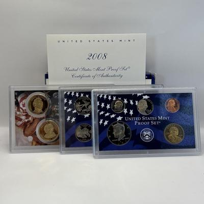LOT 244: United States Mint Proof Set 2004 - 2008