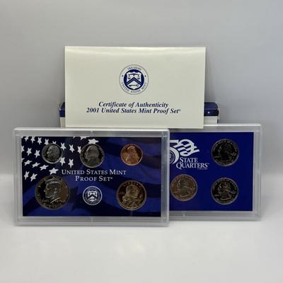 LOT 245 United States Mint Proof Set 1999 - 2003