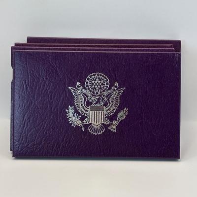 LOT 250: US Mint Proof Sets 1988 1989, 1993, 1992