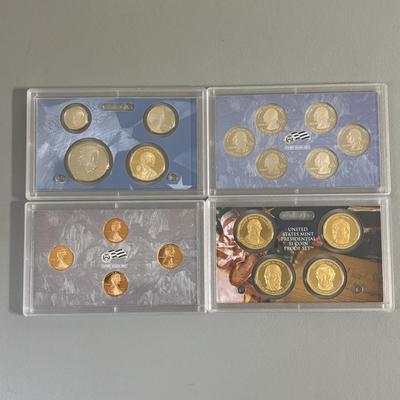 LOT:255: US MInt Proof Sets 2009 -2010