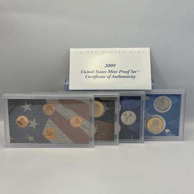 LOT:255: US MInt Proof Sets 2009 -2010
