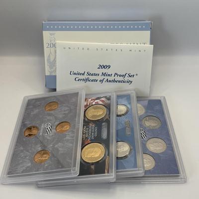 LOT:255: US MInt Proof Sets 2009 -2010