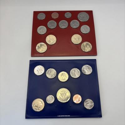 LOT 262: US MInt Uncirculated Coin Sets for Denver and Philadelphia 2016 & 2017