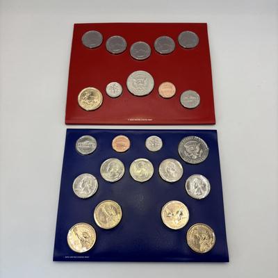 LOT 262: US MInt Uncirculated Coin Sets for Denver and Philadelphia 2016 & 2017