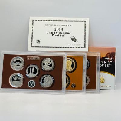 LOT 264: US MInt Proof Sets 2013 & 2014