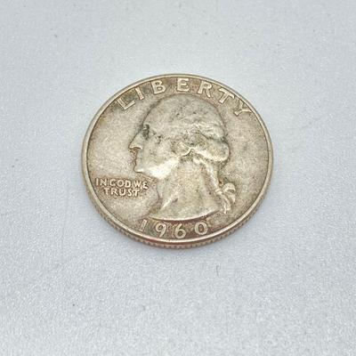 LOT 279j2: Twelve Silver US Washington Quarter Coins - 1960s