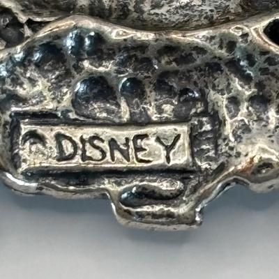 LOT 314: Disney's Lion KIng "Simba" Vintage Brooch & Pin 925 Sterling Silver 16.9g