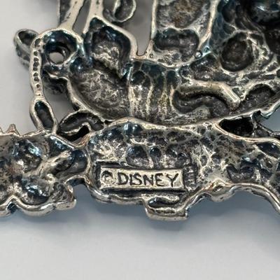 LOT 314: Disney's Lion KIng "Simba" Vintage Brooch & Pin 925 Sterling Silver 16.9g