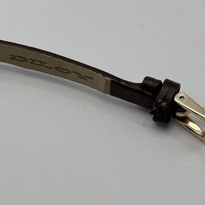 LOT 322: Vintage Gigandet 17 Rubis Incabloc 18k Gold Watch