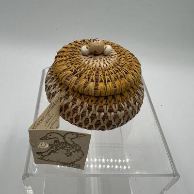Pine Needle Basket