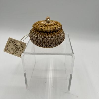 Pine Needle Basket