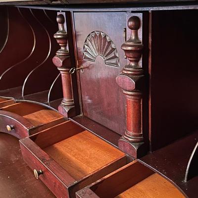 Paine Furniture Company Wood Secretary Writing Desk