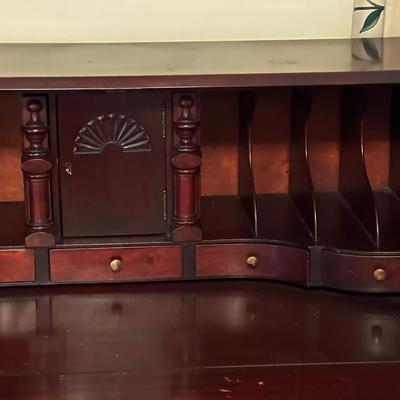 Paine Furniture Company Wood Secretary Writing Desk