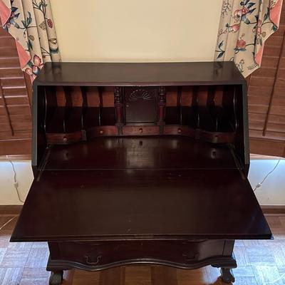 Paine Furniture Company Wood Secretary Writing Desk