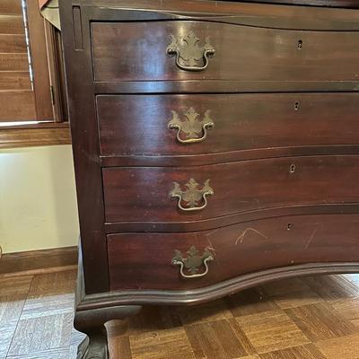 Paine Furniture Company Wood Secretary Writing Desk